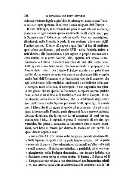 La civiltà cattolica pubblicazione periodica per tutta l'Italia