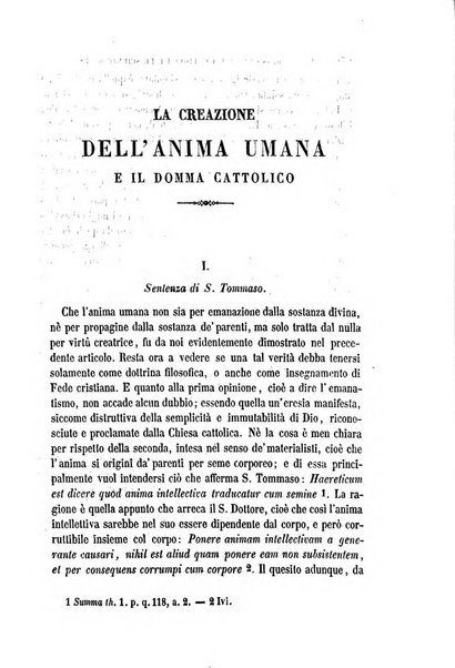 La civiltà cattolica pubblicazione periodica per tutta l'Italia