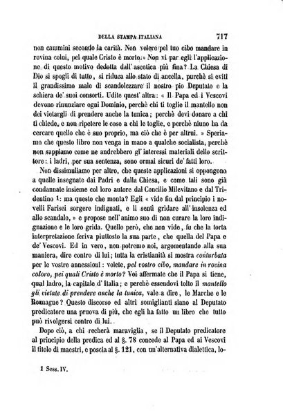 La civiltà cattolica pubblicazione periodica per tutta l'Italia