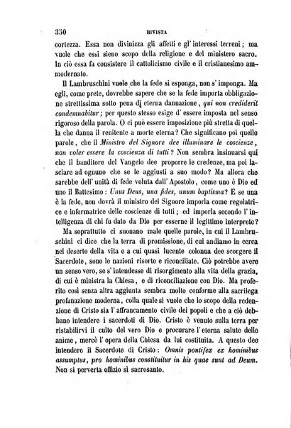 La civiltà cattolica pubblicazione periodica per tutta l'Italia