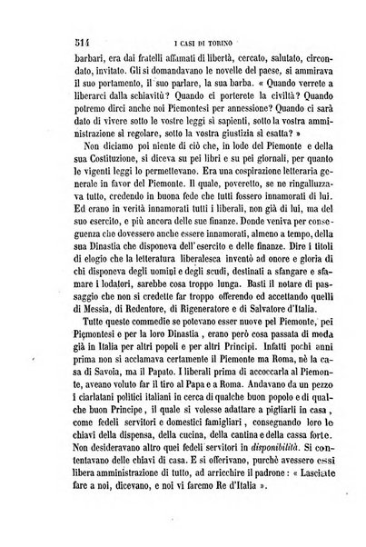 La civiltà cattolica pubblicazione periodica per tutta l'Italia