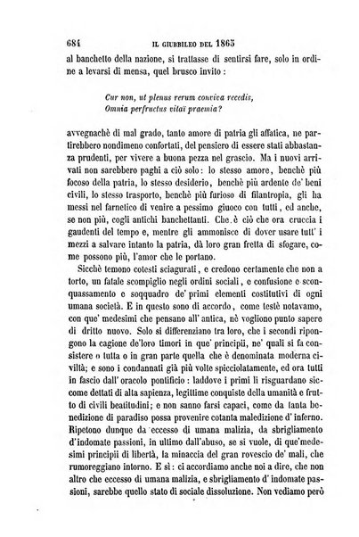 La civiltà cattolica pubblicazione periodica per tutta l'Italia