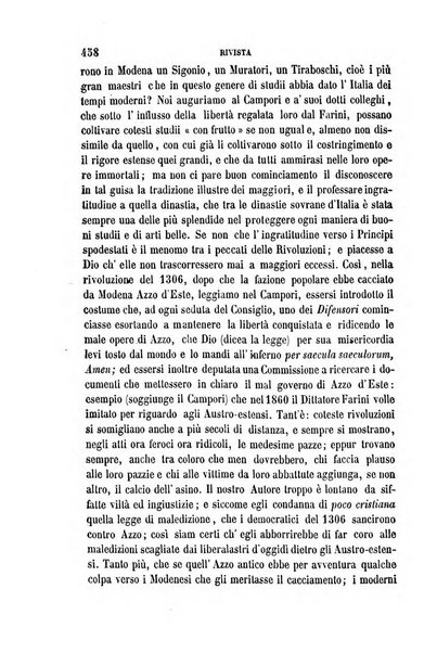 La civiltà cattolica pubblicazione periodica per tutta l'Italia