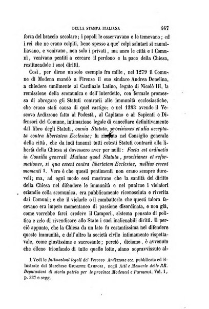 La civiltà cattolica pubblicazione periodica per tutta l'Italia