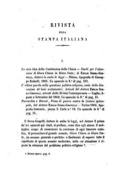 La civiltà cattolica pubblicazione periodica per tutta l'Italia