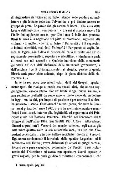 La civiltà cattolica pubblicazione periodica per tutta l'Italia