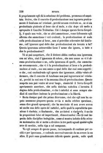 La civiltà cattolica pubblicazione periodica per tutta l'Italia