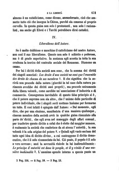 La civiltà cattolica pubblicazione periodica per tutta l'Italia