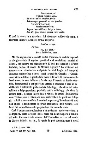 La civiltà cattolica pubblicazione periodica per tutta l'Italia