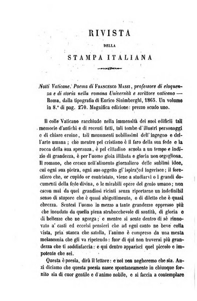 La civiltà cattolica pubblicazione periodica per tutta l'Italia