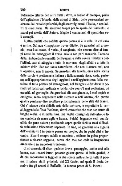 La civiltà cattolica pubblicazione periodica per tutta l'Italia