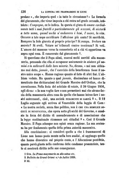 La civiltà cattolica pubblicazione periodica per tutta l'Italia