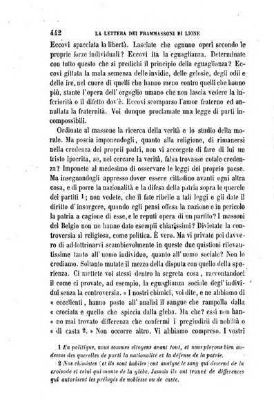 La civiltà cattolica pubblicazione periodica per tutta l'Italia