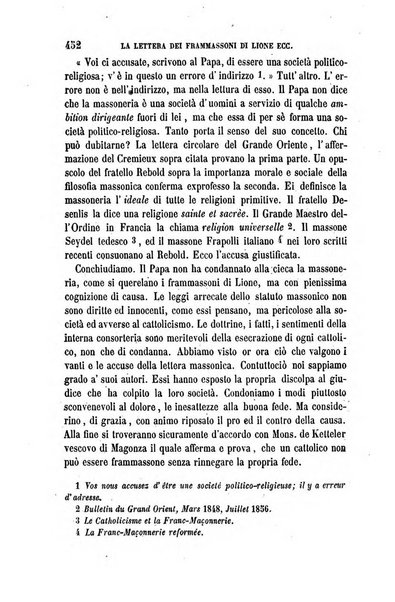 La civiltà cattolica pubblicazione periodica per tutta l'Italia