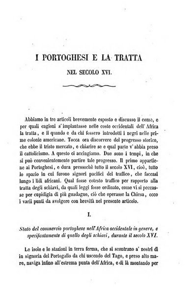 La civiltà cattolica pubblicazione periodica per tutta l'Italia