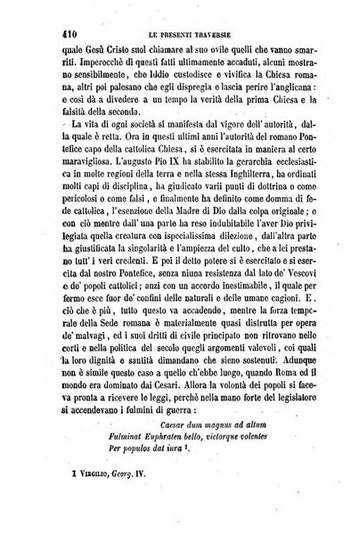 La civiltà cattolica pubblicazione periodica per tutta l'Italia