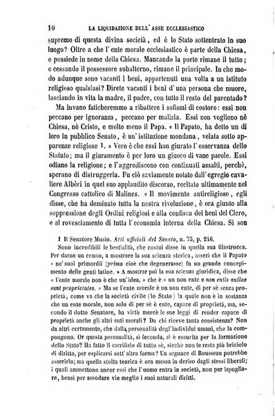 La civiltà cattolica pubblicazione periodica per tutta l'Italia