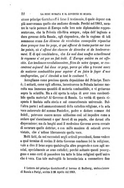 La civiltà cattolica pubblicazione periodica per tutta l'Italia