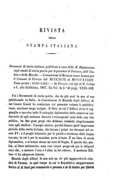 La civiltà cattolica pubblicazione periodica per tutta l'Italia