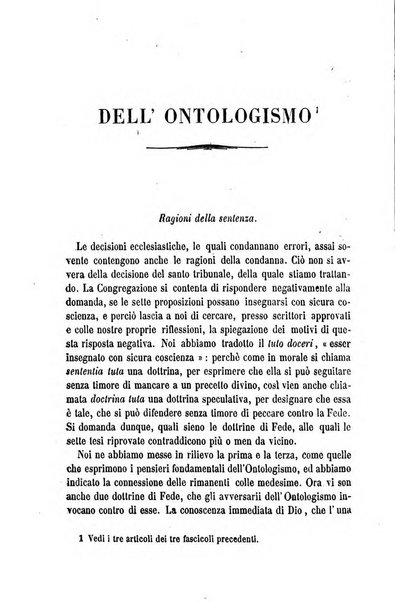 La civiltà cattolica pubblicazione periodica per tutta l'Italia