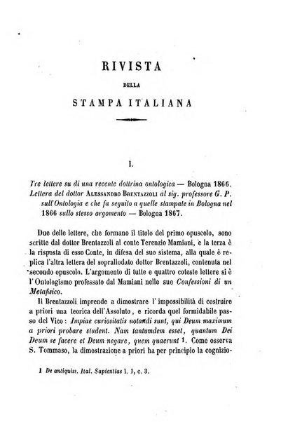 La civiltà cattolica pubblicazione periodica per tutta l'Italia