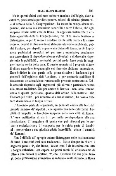 La civiltà cattolica pubblicazione periodica per tutta l'Italia