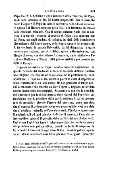 La civiltà cattolica pubblicazione periodica per tutta l'Italia