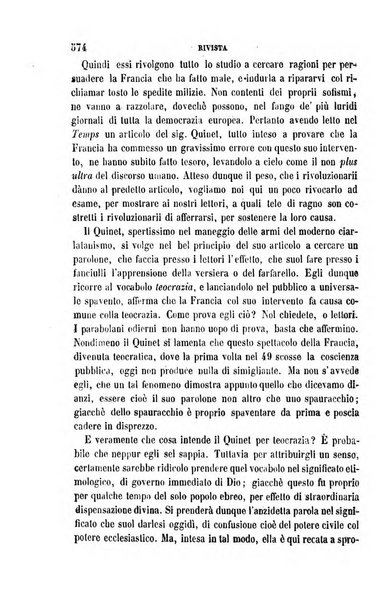 La civiltà cattolica pubblicazione periodica per tutta l'Italia