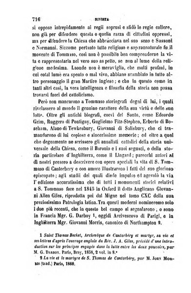 La civiltà cattolica pubblicazione periodica per tutta l'Italia