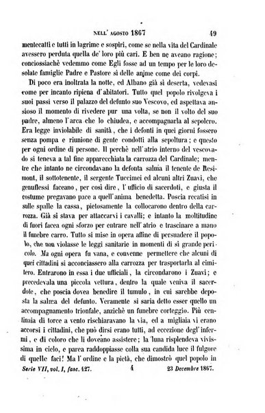 La civiltà cattolica pubblicazione periodica per tutta l'Italia