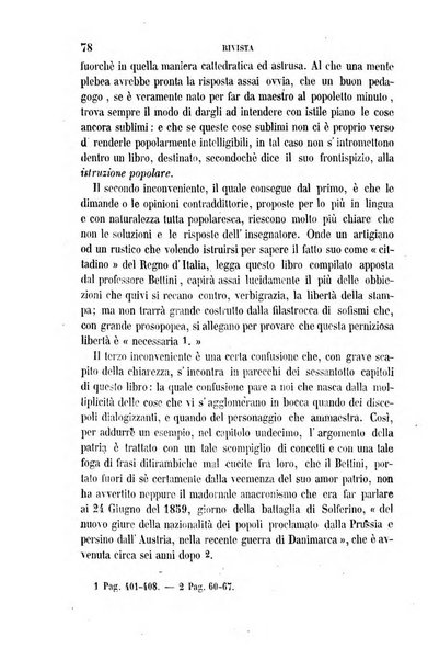 La civiltà cattolica pubblicazione periodica per tutta l'Italia