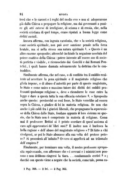 La civiltà cattolica pubblicazione periodica per tutta l'Italia