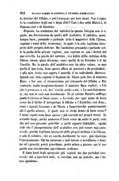 La civiltà cattolica pubblicazione periodica per tutta l'Italia