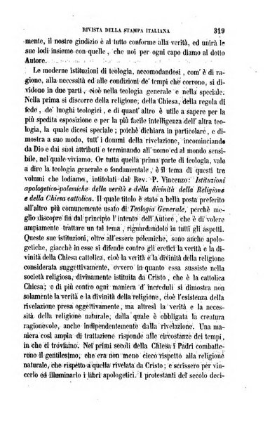 La civiltà cattolica pubblicazione periodica per tutta l'Italia