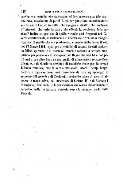 La civiltà cattolica pubblicazione periodica per tutta l'Italia