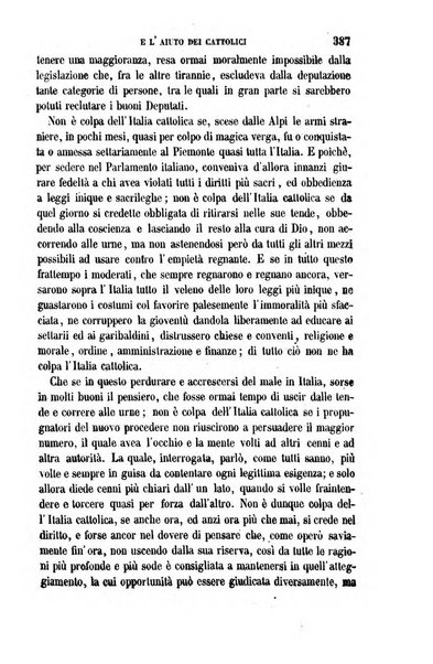 La civiltà cattolica pubblicazione periodica per tutta l'Italia