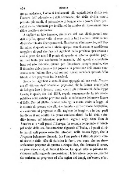 La civiltà cattolica pubblicazione periodica per tutta l'Italia