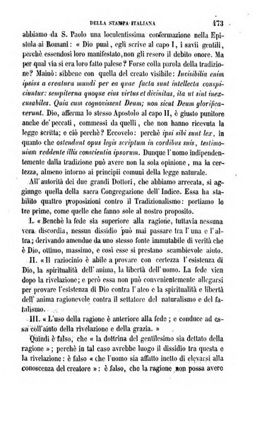 La civiltà cattolica pubblicazione periodica per tutta l'Italia