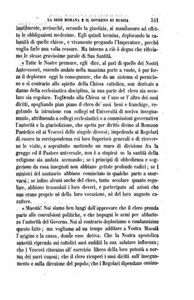 La civiltà cattolica pubblicazione periodica per tutta l'Italia