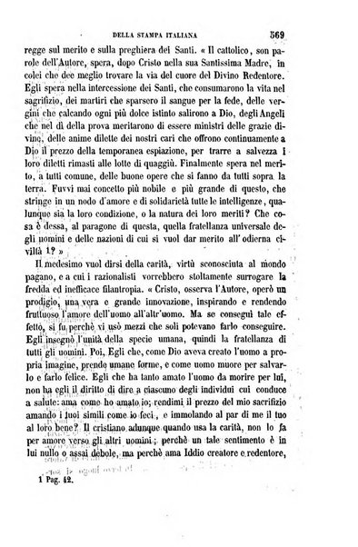 La civiltà cattolica pubblicazione periodica per tutta l'Italia