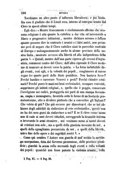 La civiltà cattolica pubblicazione periodica per tutta l'Italia