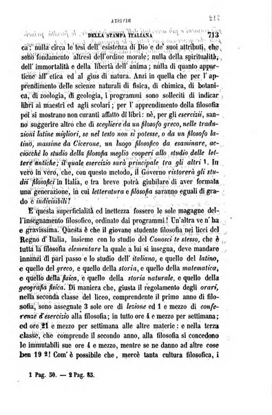 La civiltà cattolica pubblicazione periodica per tutta l'Italia