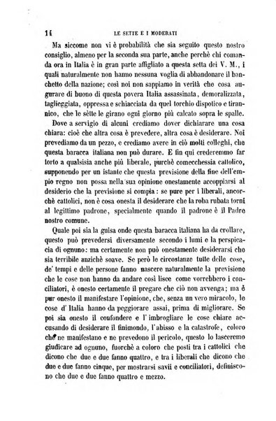 La civiltà cattolica pubblicazione periodica per tutta l'Italia