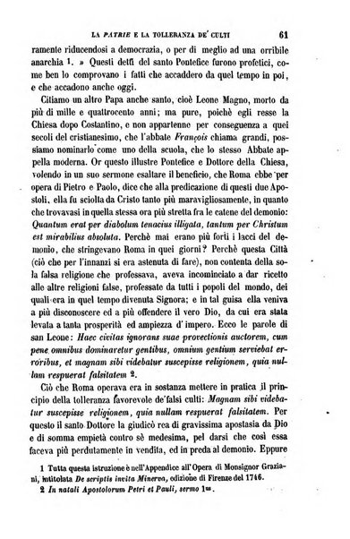 La civiltà cattolica pubblicazione periodica per tutta l'Italia