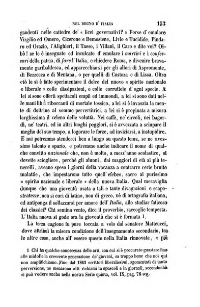 La civiltà cattolica pubblicazione periodica per tutta l'Italia