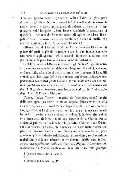 La civiltà cattolica pubblicazione periodica per tutta l'Italia