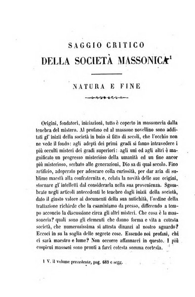 La civiltà cattolica pubblicazione periodica per tutta l'Italia