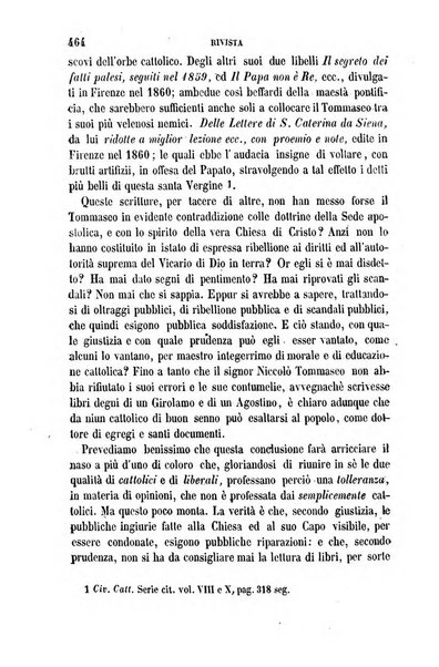 La civiltà cattolica pubblicazione periodica per tutta l'Italia