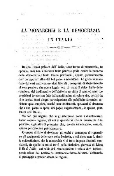 La civiltà cattolica pubblicazione periodica per tutta l'Italia