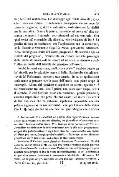 La civiltà cattolica pubblicazione periodica per tutta l'Italia